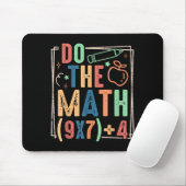 Lustiger Mach Die Mathe 67 Meme Sechs Sieben Junge Mousepad (Mit Mouse)