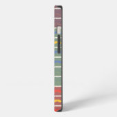 Lustiger Mädchen-Schnurrbart 2 iPhone Hülle (Linke Seite)
