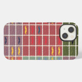 Lustiger Mädchen-Schnurrbart 2 iPhone Hülle (Rückseite (Horizontal))