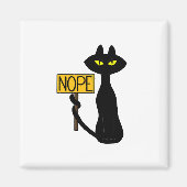 Lustiger Magnet "Bad Boogie -Die Katze- "NEIN" (Vorne)