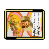 Lustiger Magnet Geschenk für beste Freundin "Tik T (Horizontal)