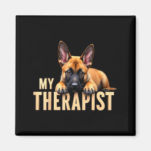 Lustiger Malinois-Welpe Mein Therast Belgischer Sc Magnet