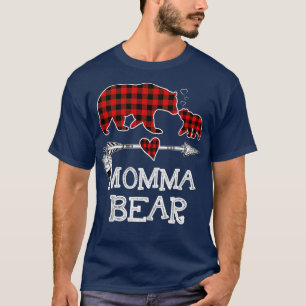 Lustiger Mama Bär passender Familien-Weihnachtsbär T-Shirt