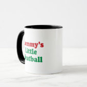 Lustiger Mamis kleiner Fleischklops Tasse (Vorderseite Links)