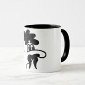 Lustiger Mann Becher Tasse (VorderseiteRechts)