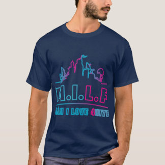 Lustiger Mann, den ich für Gamer-Mädchen liebe T-Shirt