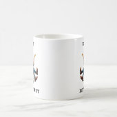 Lustiger Mann im Ruhestand Kaffeetasse (Mittel)