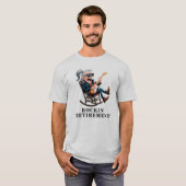 Lustiger Mann im Ruhestand T-Shirt (Vorne ganz)