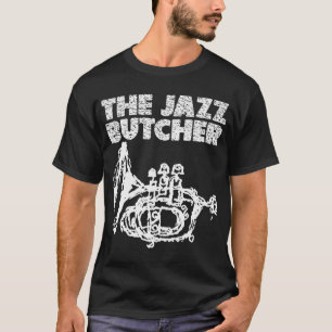 Lustiger Mann The Jazz Butcher Graphic T-Shirt