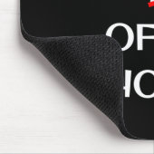 Lustiger Männer Hochzeit passend Junggesellenabsch Mousepad (Ecke)