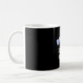 Lustiger Männer Hochzeit passender Junggesellenabs Kaffeetasse (Links)