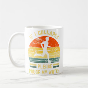 Lustiger Marathon Kaffeetasse