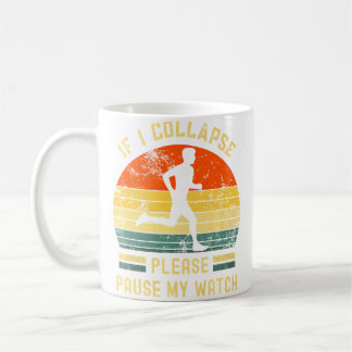 Lustiger Marathon Kaffeetasse