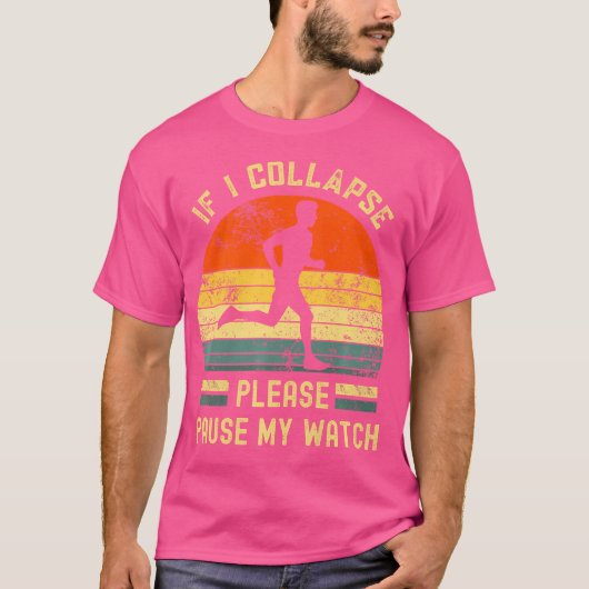 Lustiger Marathon T-Shirt (Vorderseite)