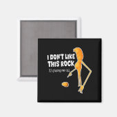 Lustiger Marcus der Wurm-Meme Ich mag diesen Rock Magnet (Vorderseite/Rückseite)