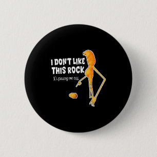 Lustiger Marcus The Worm Meme Ich mag diesen Rock Button