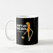 Lustiger Marcus The Worm Meme Ich mag diesen Rock Kaffeetasse (Links)