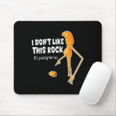 Lustiger Marcus The Worm Meme Ich mag diesen Rock Mousepad (Mit Mouse)