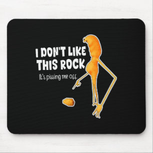 Lustiger Marcus The Worm Meme Ich mag diesen Rock Mousepad