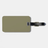 Lustiger Marienkäfer, der Kabriolett fährt Gepäckanhänger (Rückseite horizontal)