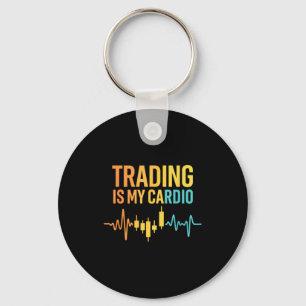 Lustiger Markt für Trader-Daddy, Trading-Quotes-Ak Schlüsselanhänger
