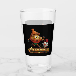 Lustiger marokkanischer Koch-Charakter - Retro-Car Glas