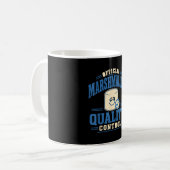 Lustiger Marshmallow-Liebhaber Kaffeetasse (Vorderseite Links)