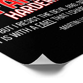 Lustiger Martin Luther Reformation Zitat Poster (Ecke)