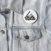 Lustiger Maschinenbauingenieur Button (Beispiel)