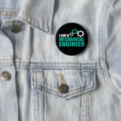 Lustiger Maschinenbauingenieur Button (Beispiel)