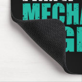 Lustiger Maschinenbauingenieur Mousepad (Ecke)