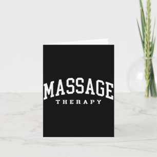 Lustiger Massagetherapeut Muskeltherapie Lustig Karte
