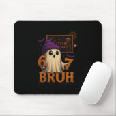 Lustiger Mathe-Geist 67 Bruh Halloween-Meme-Lehrer Mousepad (Mit Mouse)