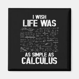 Lustiger Mathe-Humor, Calculus-Witz, Ich wünschte, Magnet