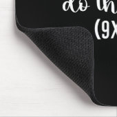 Lustiger Mathe-Test, mach den Mathelehrer, 67 Meme Mousepad (Ecke)