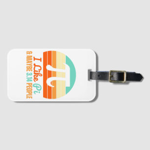 Lustiger Mathelehrer 14. März Pi-Tag Merchandise, Gepäckanhänger
