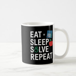 Lustiger Mathelehrer Algebra Cl Zurück zur Schule Kaffeetasse