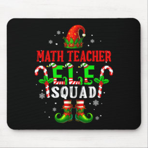 Lustiger Mathelehrer-Elfen-Trupp Weihnachts-Elfenh Mousepad