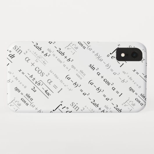 Lustiger Mathematik-Formel-Mathe-Aussenseiter Case-Mate iPhone Hülle (Rückseite (Horizontal))