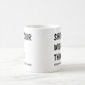 Lustiger Mathematik-Lehrer-Becher Schwarzer Text Kaffeetasse (Mittel)