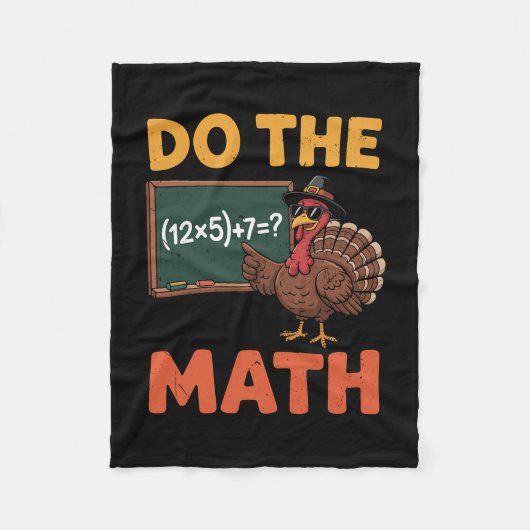 Lustiger Mathematik-Lehrer Erntedankfest 67 Meme M Fleecedecke (Vorderseite)