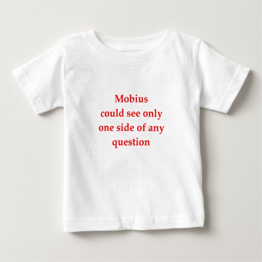 lustiger Mathewitz Baby T-shirt (Vorderseite)
