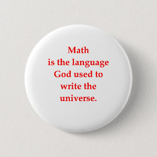 lustiger Mathewitz Button