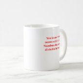 lustiger Mathewitz Kaffeetasse (VorderseiteRechts)