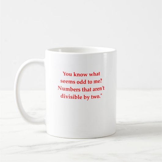 lustiger Mathewitz Kaffeetasse (Links)