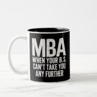 Lustiger MBA Master-Abschluss-Tag