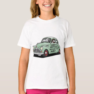 Lustiger Mechaniker Auto konnte Bremsen nicht repa T-Shirt