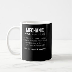 Lustiger Mechaniker Bedeutung, Mechaniker Substant Kaffeetasse