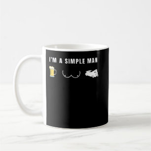Lustiger Mechaniker Humor Grafik für Männer Kaffeetasse