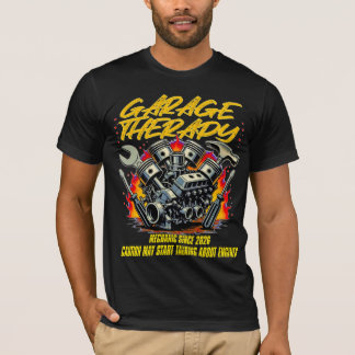 Lustiger Mechaniker-Männer-T-Shirt von Garage Ther T-Shirt